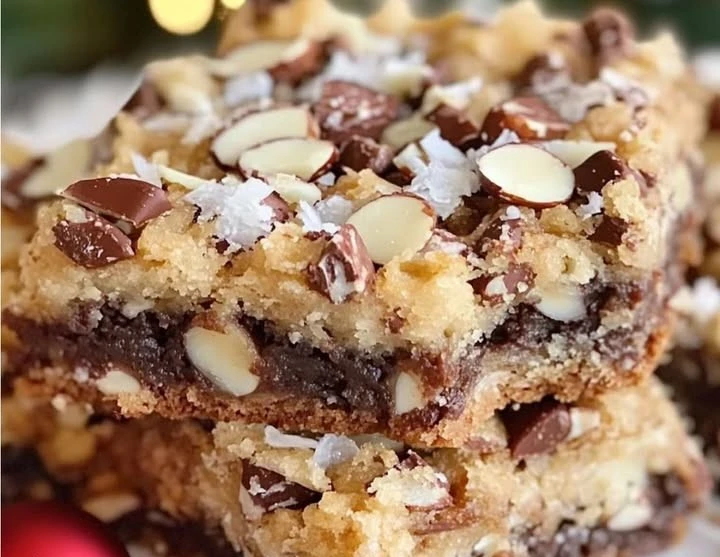 Almond Joy Magic Cookie Bars