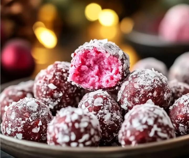 Cherry Mash Truffles