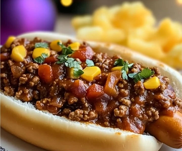 Crockpot Hot Dog Chili