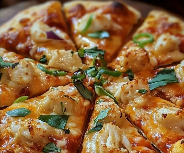 Crab Rangoon Pizza : Imagine the creamy, savory goodness of Crab Rangoon, but on a pizza! 🦀🍕 This irresistible recipe combines cream cheese, crab meat, mozzarella, and a drizzle of sweet chili sauce for a flavor-packed…