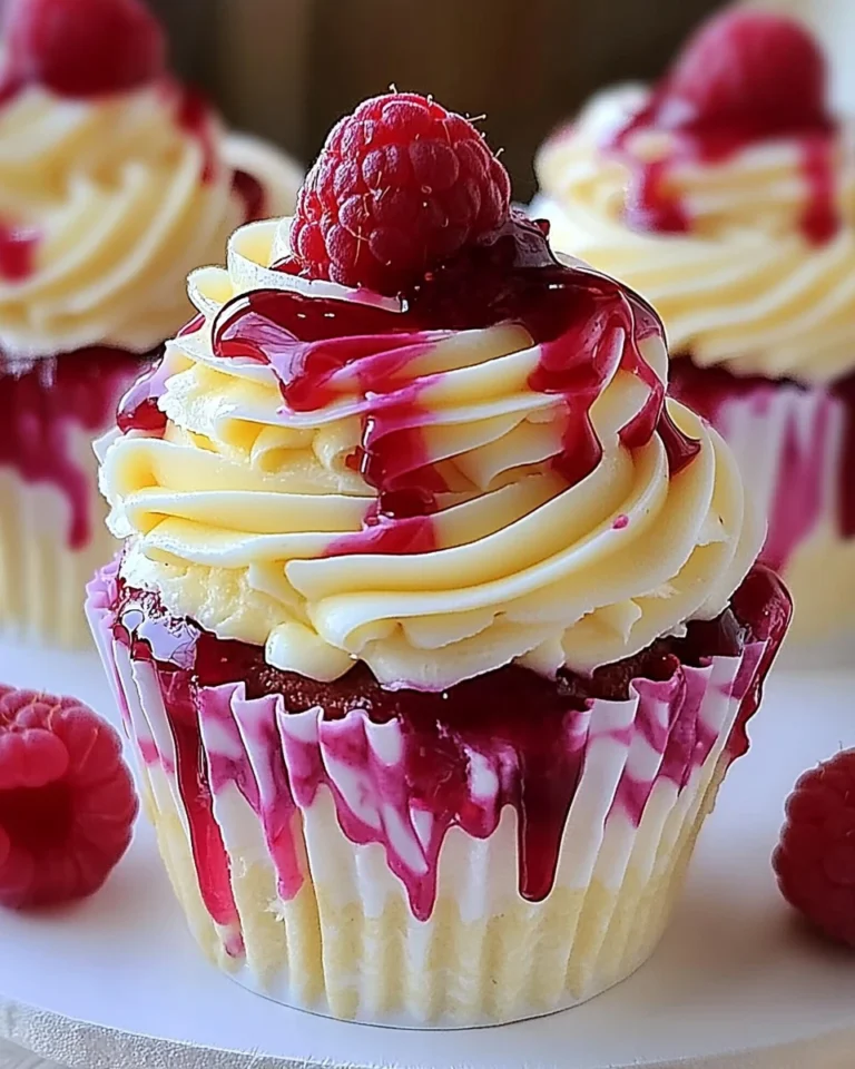 Lemon Raspberry Swirl Cheesecake Cups