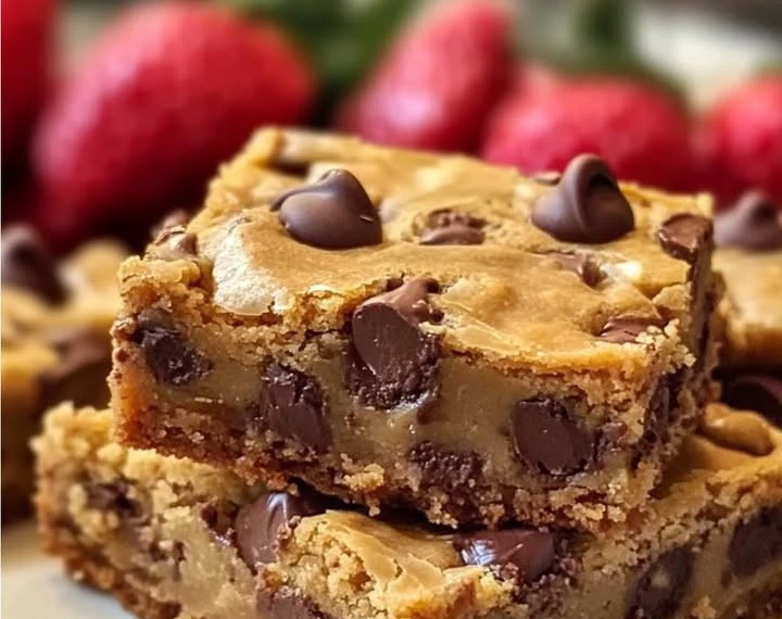 Peanut Butter Chocolate Chip Cookie Bars