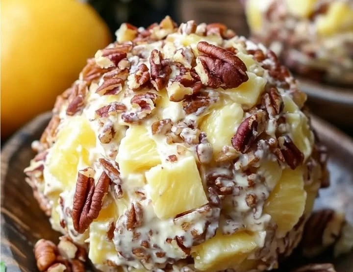 Pineapple Pecan Cheese Ball