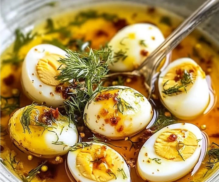 Tangy, garlicky, and full of flavor! These Garlic Pickled Eggs are a classic snack that’s easy to make and perfect for a bold, savory bite. Whether you’re enjoying them on their own or as a protein-packed accompaniment.