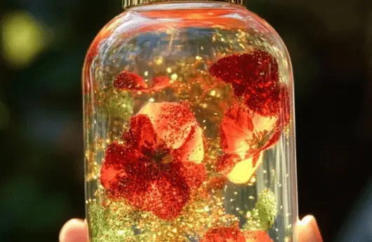 DIY Windy Fall Leaves Sensory Bottle
