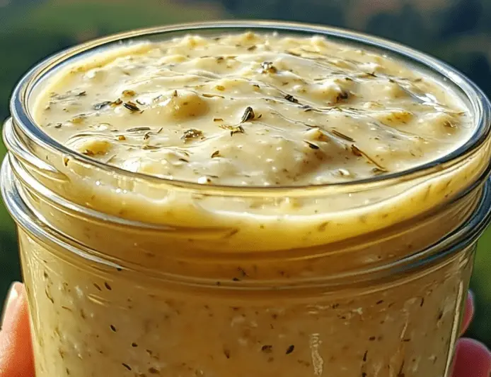 White Garlic Pizza Sauce