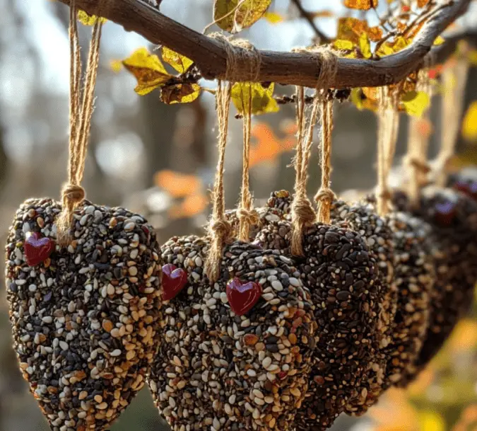 Birdseed Ornaments: Eco-Friendly Spring Treats for Backyard Birds