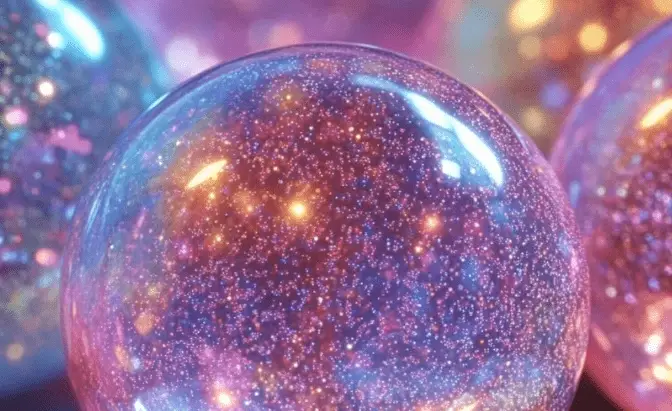Fairy Dust Sparkle Bouncy Balls