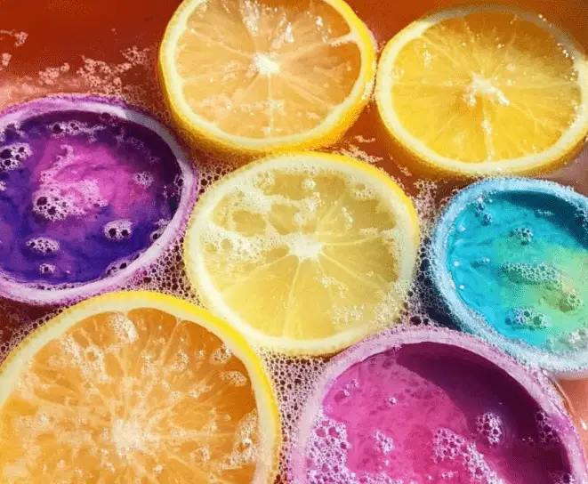 Rainbow Lemon Volcano