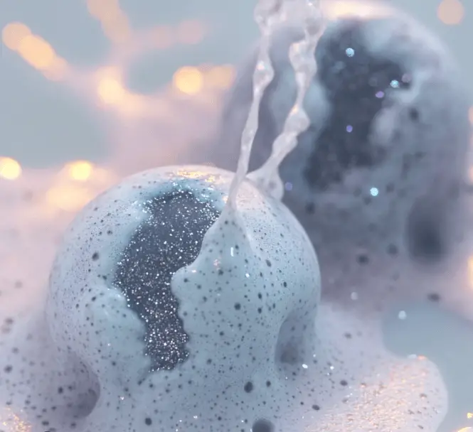 Fizzing Moon Rocks