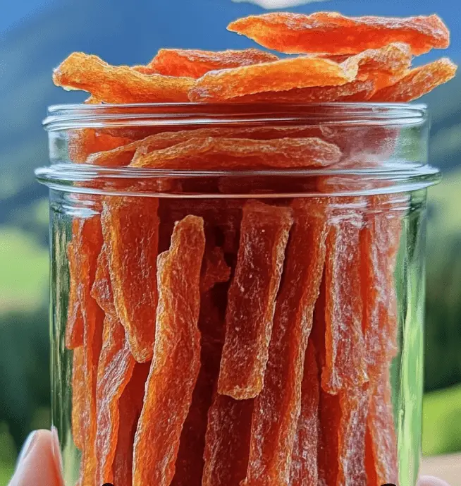Spicy Homemade Watermelon Jerky