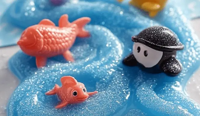 Ocean Slime DIY: A Sparkly Craft Adventure for Kids