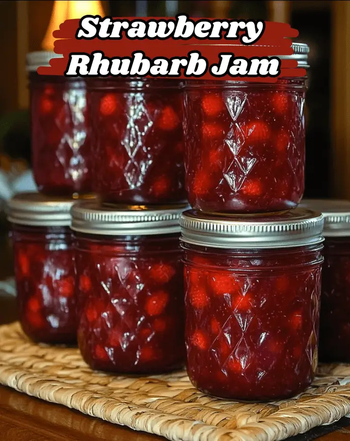 Strawberry Rhubarb Jam