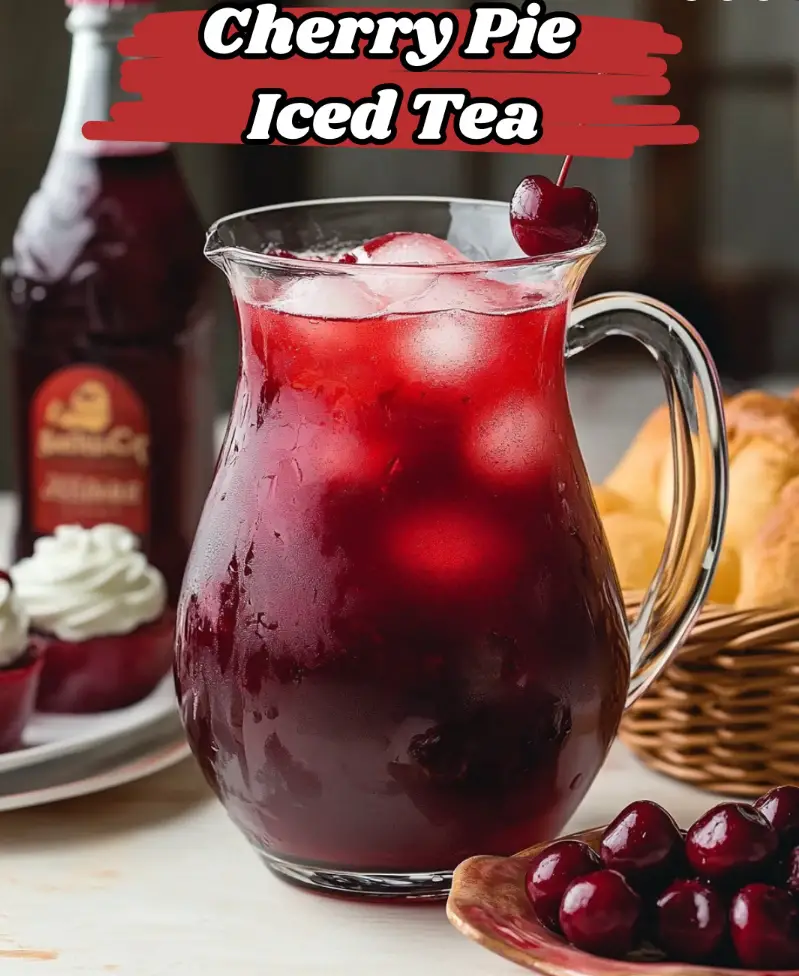 Cherry Pie Iced Tea