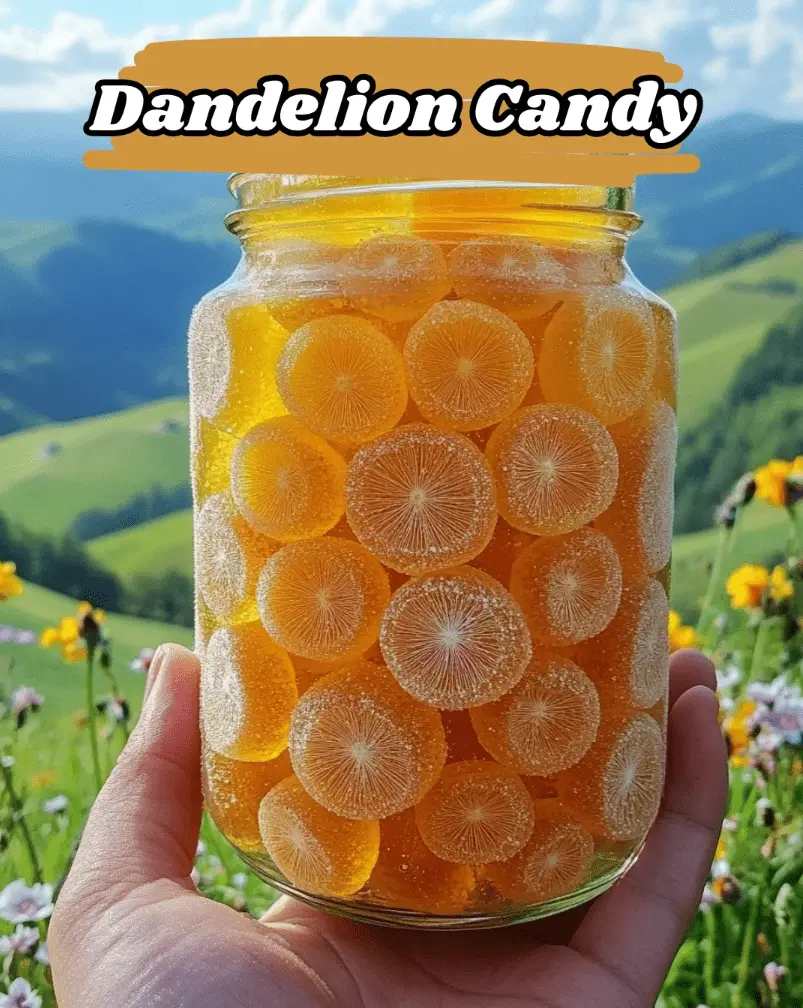 How to Make Dandelion Candy