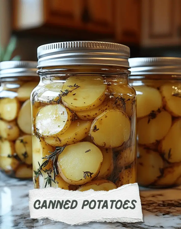 How to Make Homemade Canned Potatoes