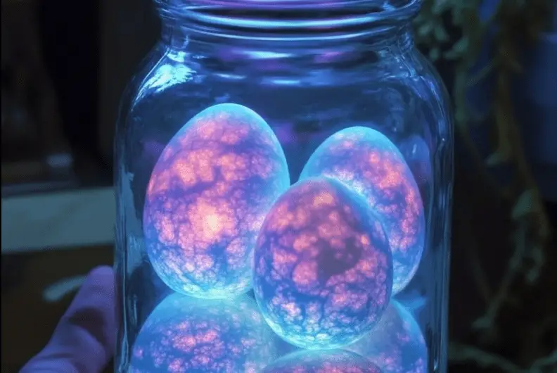 Bouncy Ghost Eggs