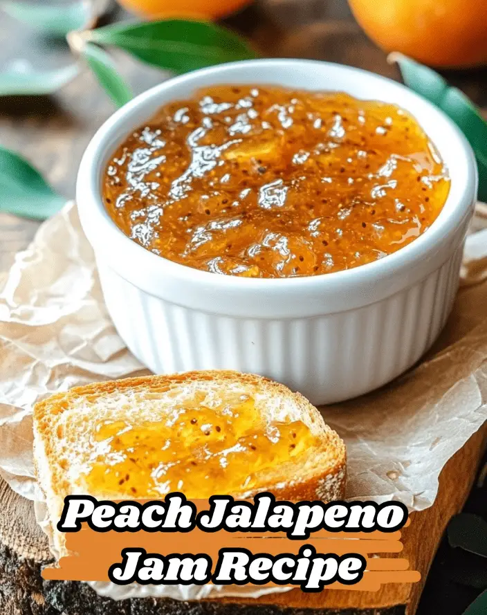 Peach Jalapeno Jam Recipe