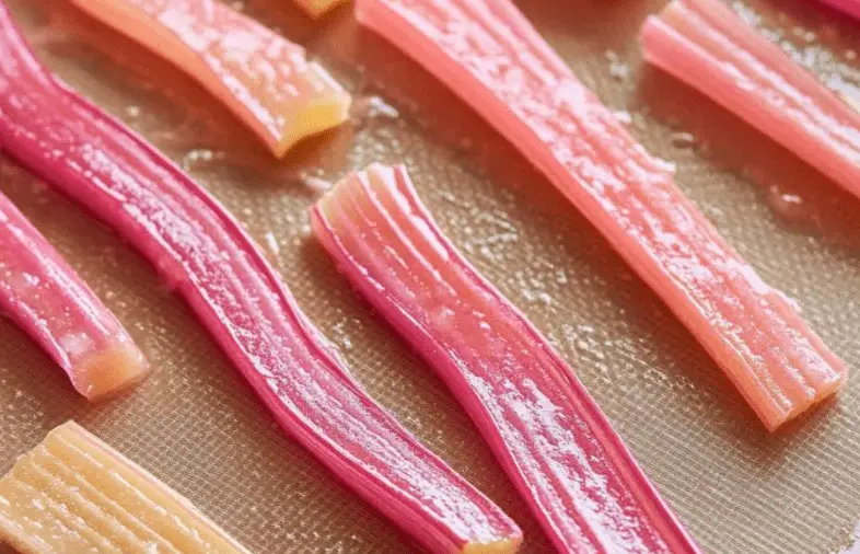 Candied Rhubarb