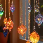 Melted Bead Suncatchers That Glow