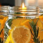 Homemade Bug Repellent Jars