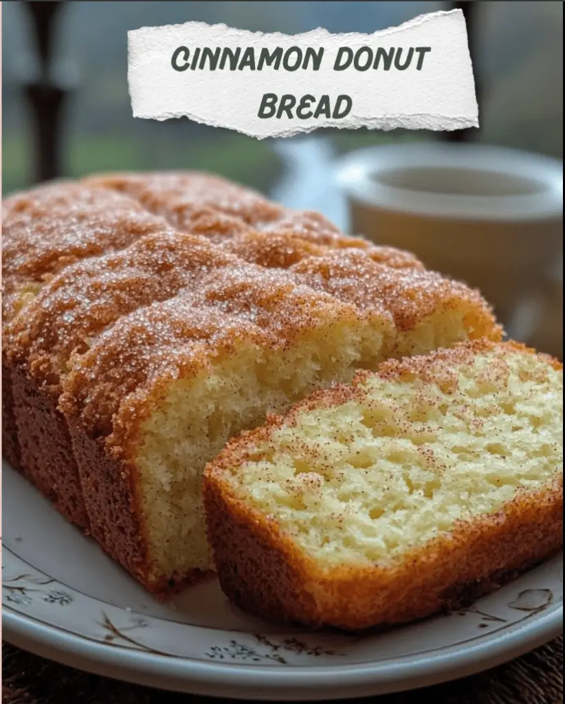 Cinnamon Donut Bread
