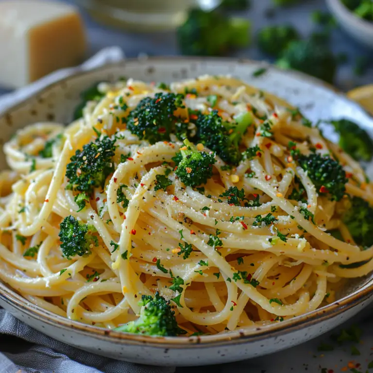 Garlicky Lemon Broccoli Pasta