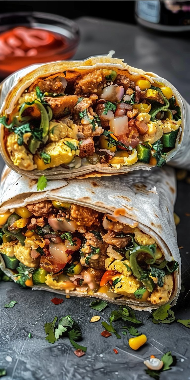 Vegan Breakfast Burrito Recipe