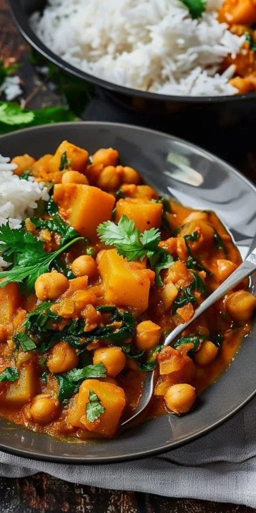 Vegan Chickpea and Potato Curry