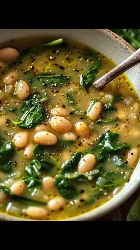 Spinach and White Bean Soup