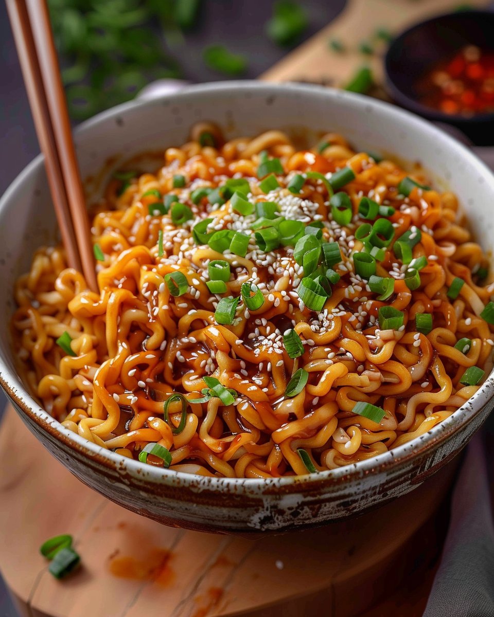 Saucy Ramen Noodles