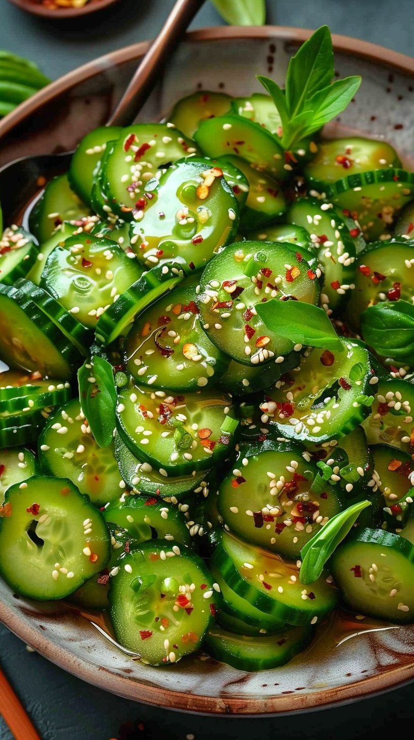 Spicy Cucumber Salad