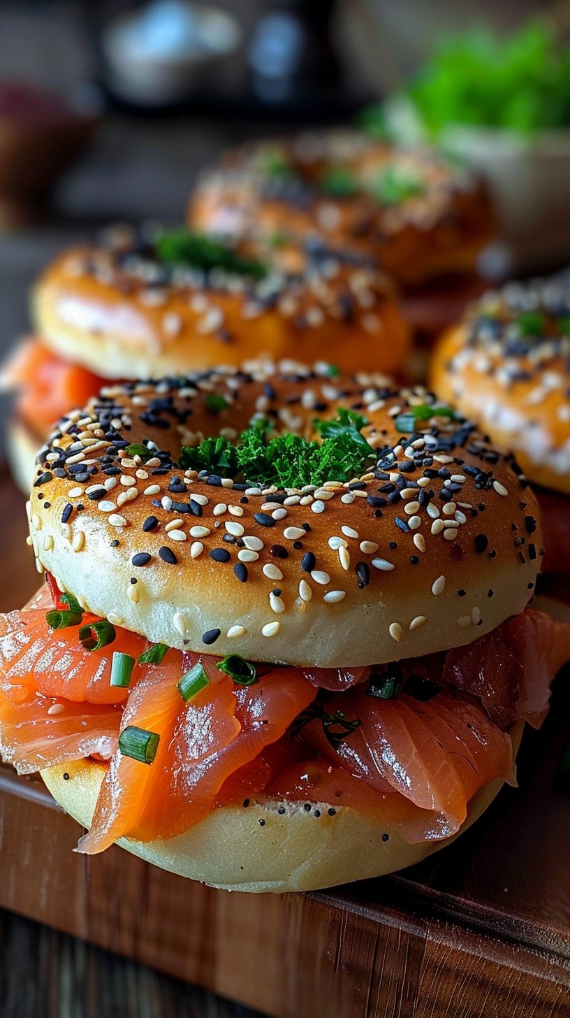 Smoked Salmon Bagel
