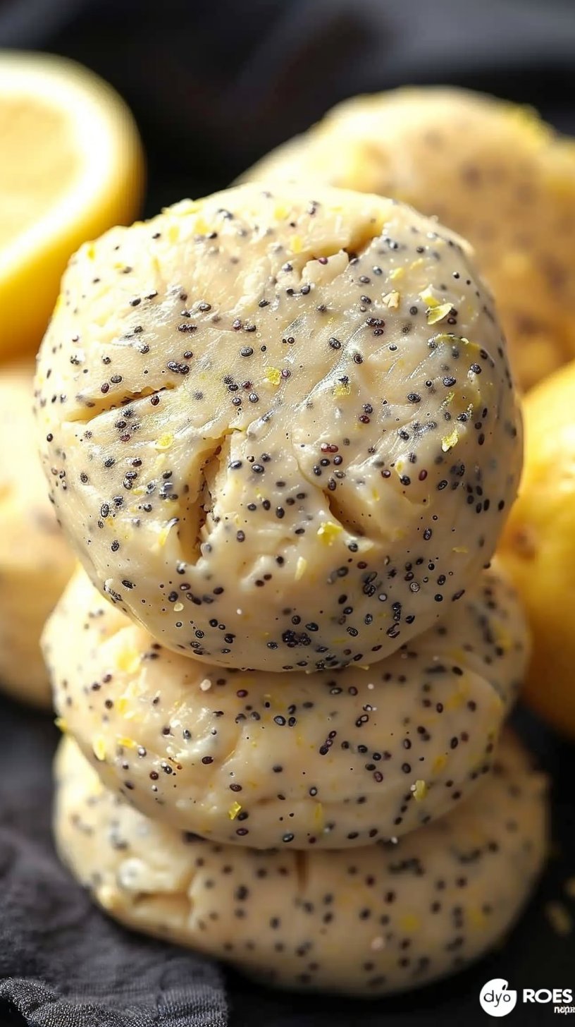 Lemon Poppy Seed Energy Bites