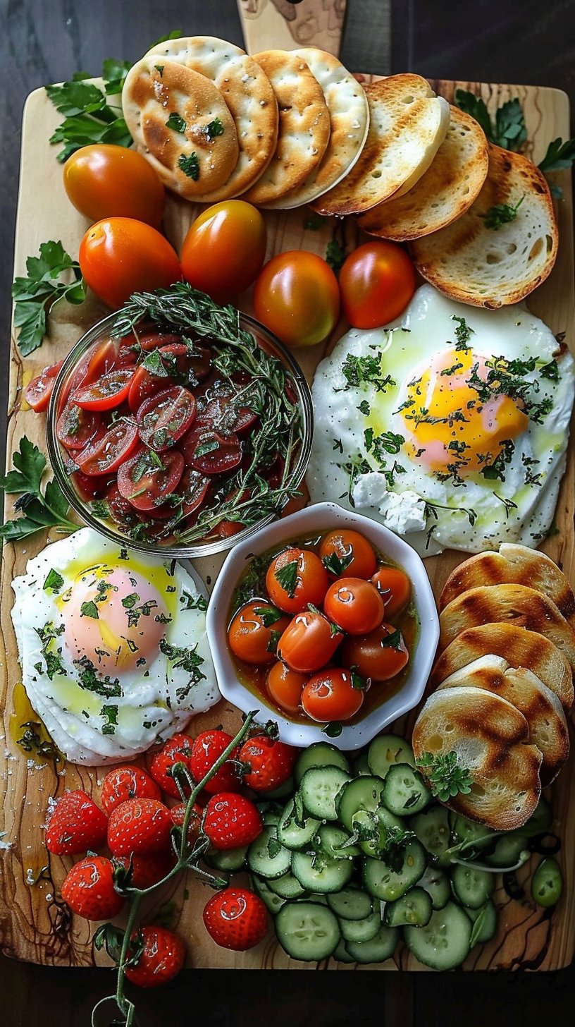 Mediterranean Brunch Board