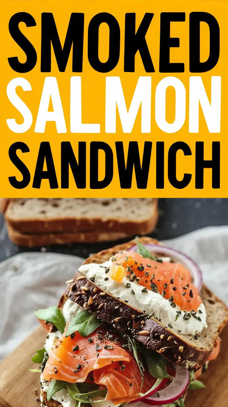 Smoked Salmon Sandwich