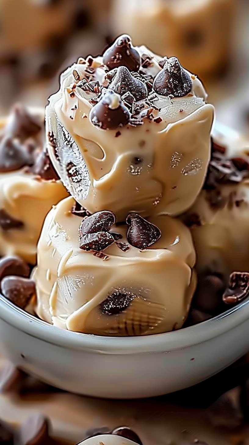 Frozen Greek Yogurt Peanut Butter Bites