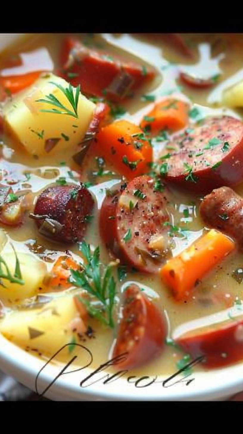 Polish Potato Soup (Kartoflanka)