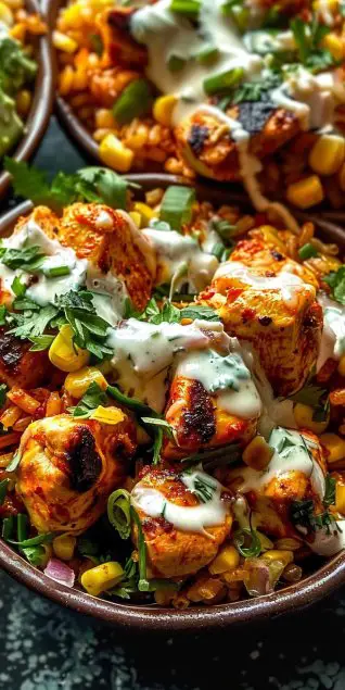 Tasty Street Corn Chicken Bowl
