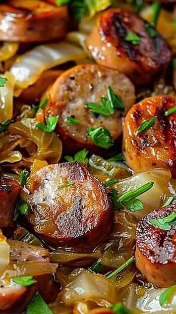 Sausage and Cabbage Stir Fry