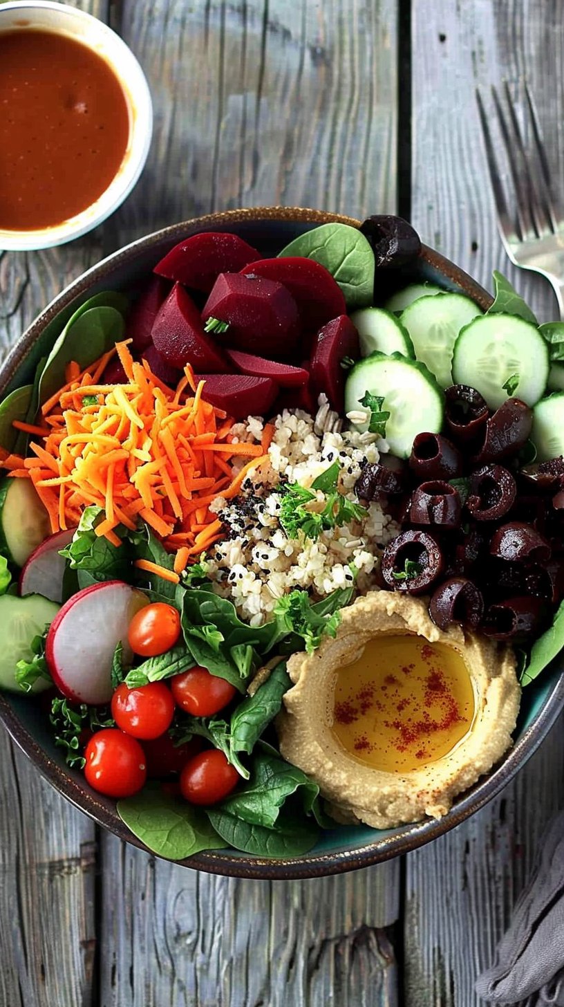 Healthy Greek Bowls (Vegan)