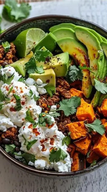 Sweet Potato Taco Bowl
