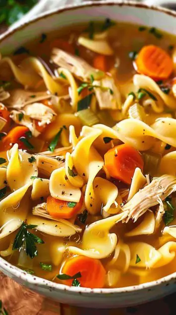 Easy Homemade Chicken Noodle Soup