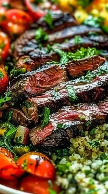 Mediterranean Steak Bowl Recipe