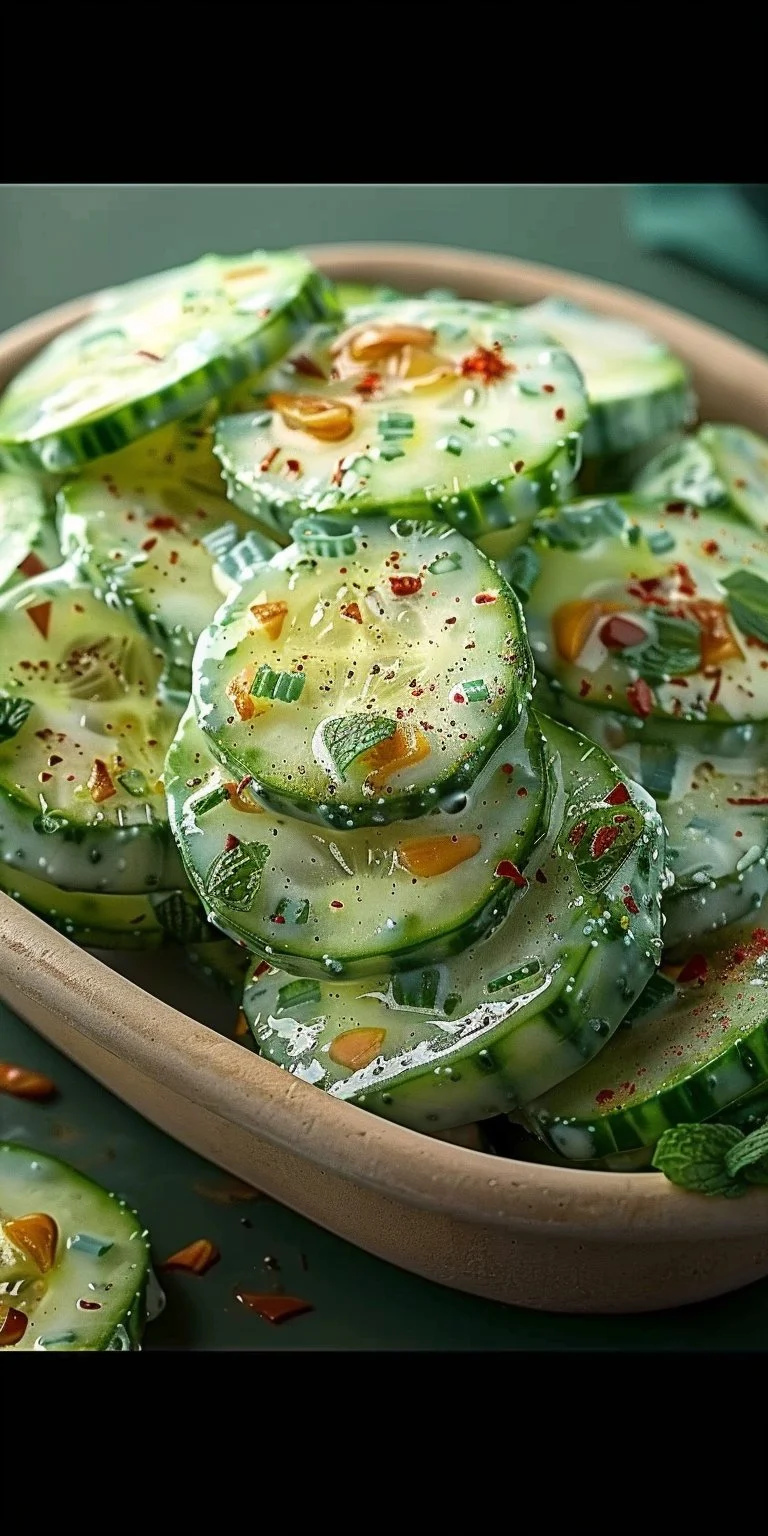 Fresh cucumber snacks served with dips for a healthy treat