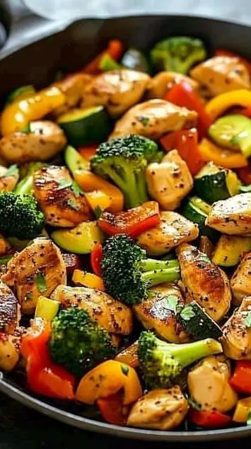 Quick & Healthy Chicken Skillet