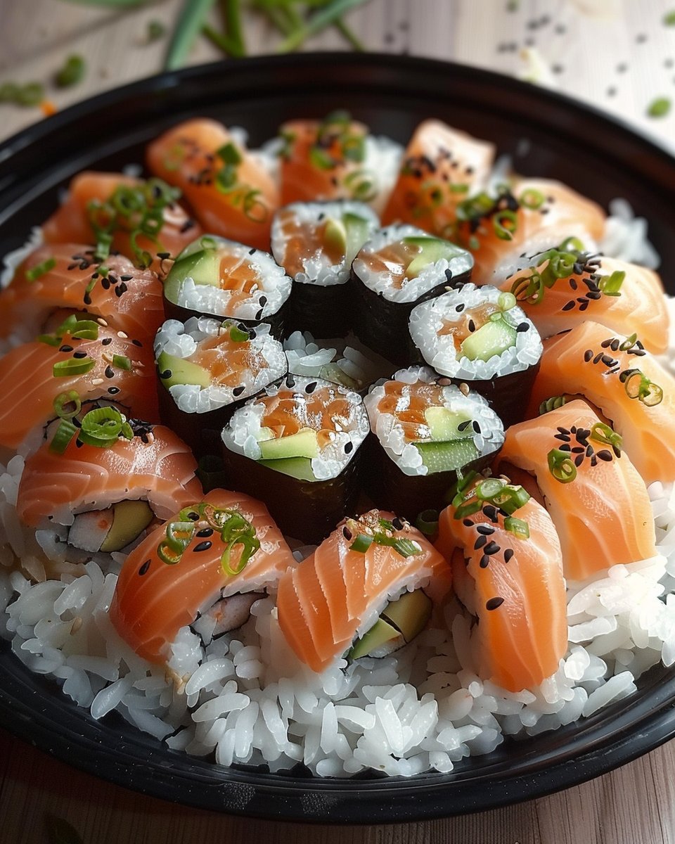 Rice for sushi in the Cookeo