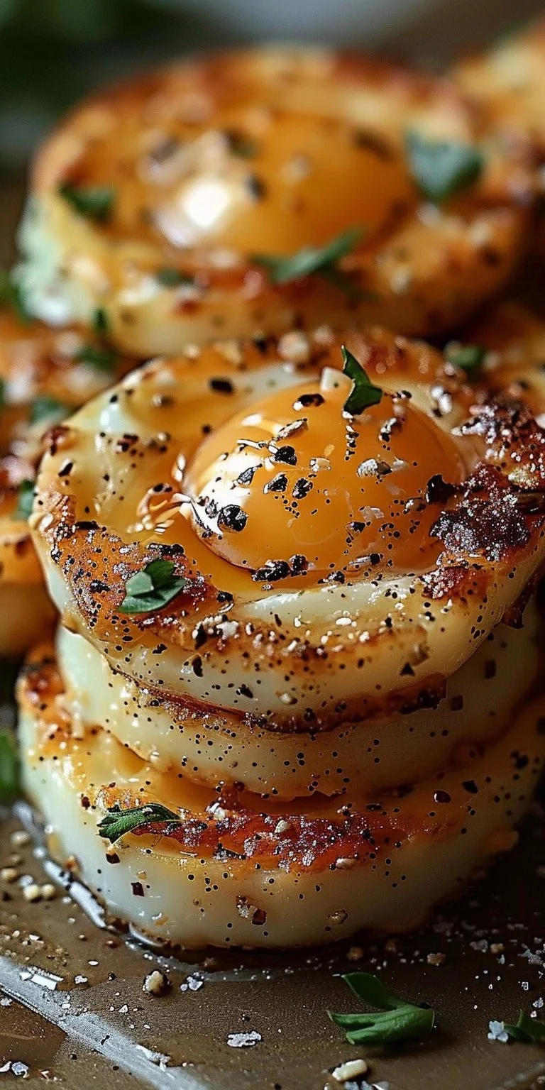 High-protein egg white bites cooked and served in a healthy dish.