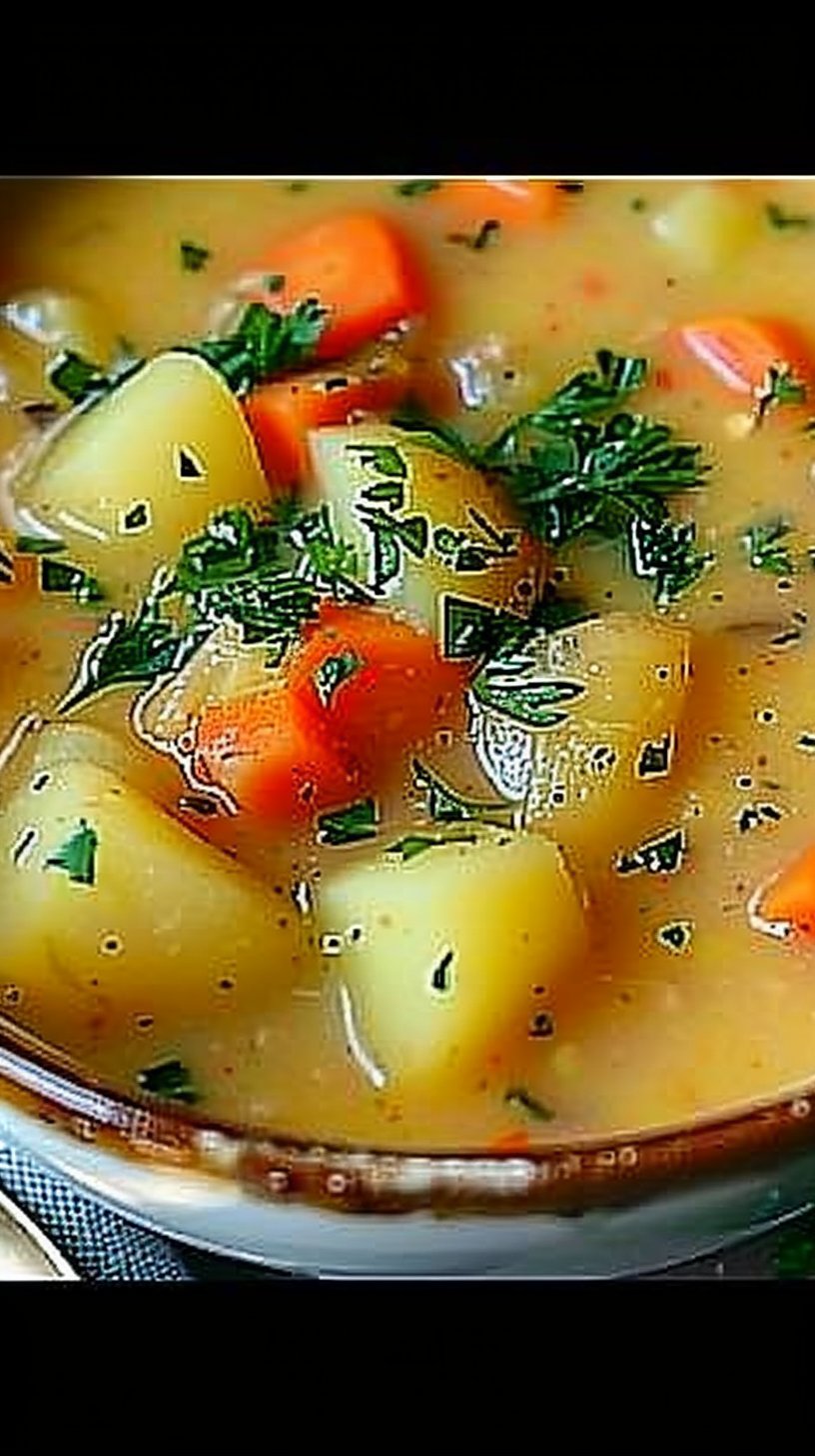 Vegan German Potato Soup