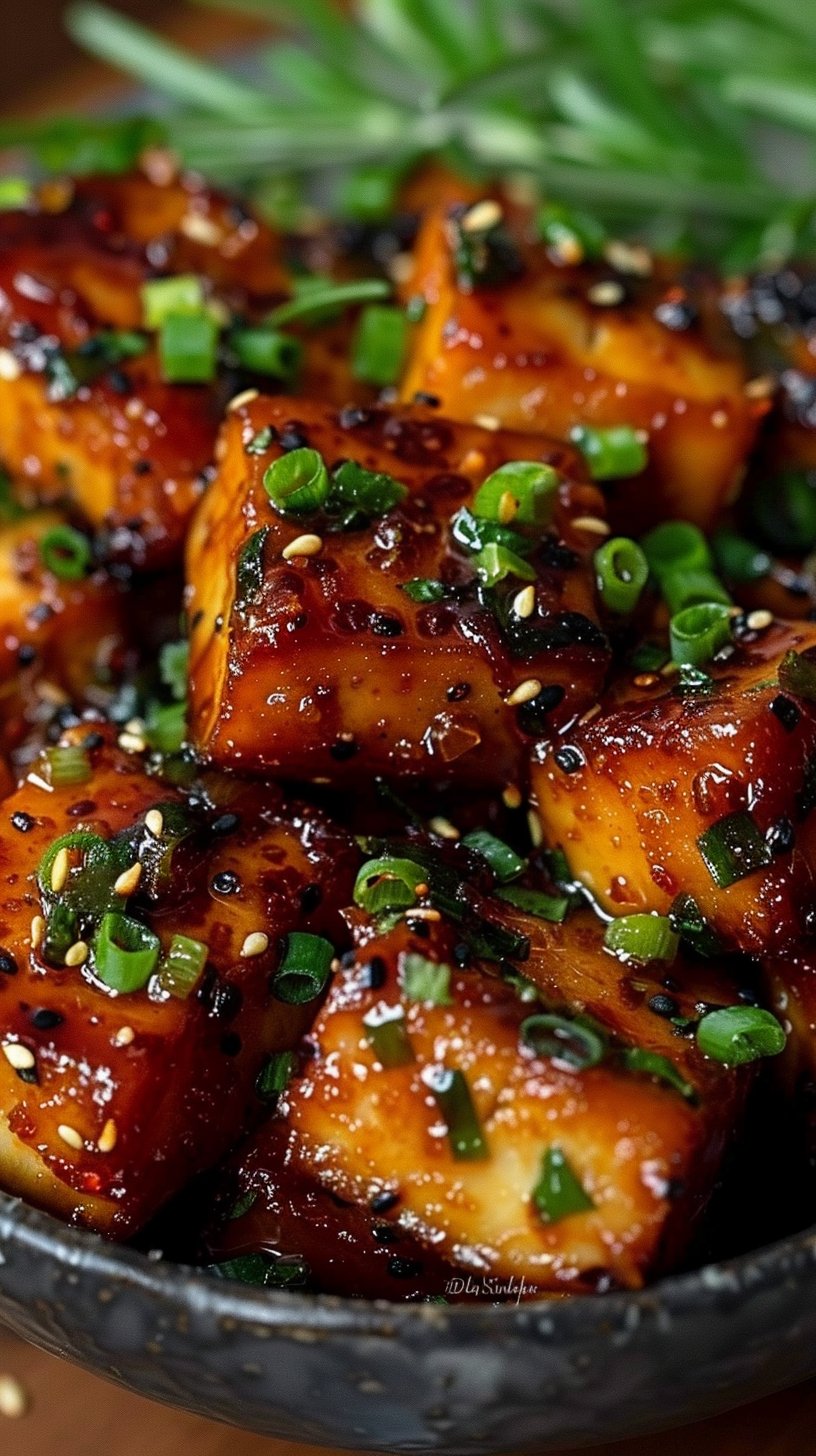 Crispy honey garlic tofu recipe that will amaze you!
